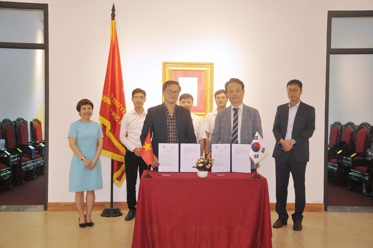Ký kết Thỏa thuận hợp tác với Tập đoàn Jungdo UIT Hàn Quốc