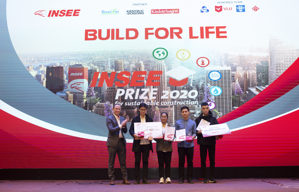 Sinh viên Trường Đại học Kiến trúc Hà Nội đạt giải Nhất cuộc thi INSEE Prize 2020