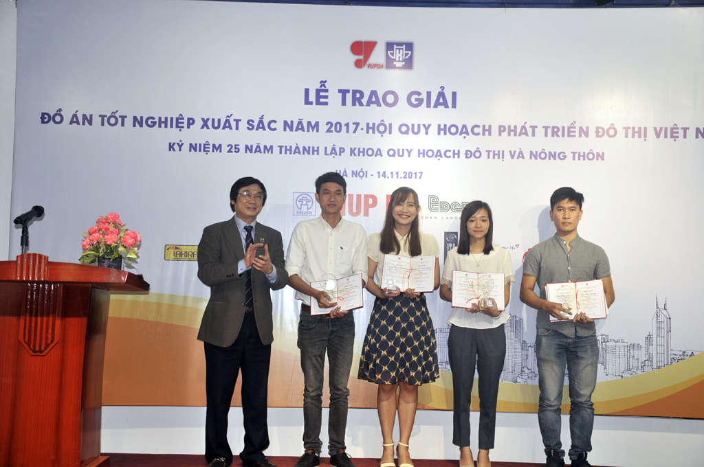 Triển lãm và Trao Giải thưởng Đồ án tốt nghiệp xuất sắc năm 2017  của Hội Quy hoạch Phát triển đô thị Việt Nam
