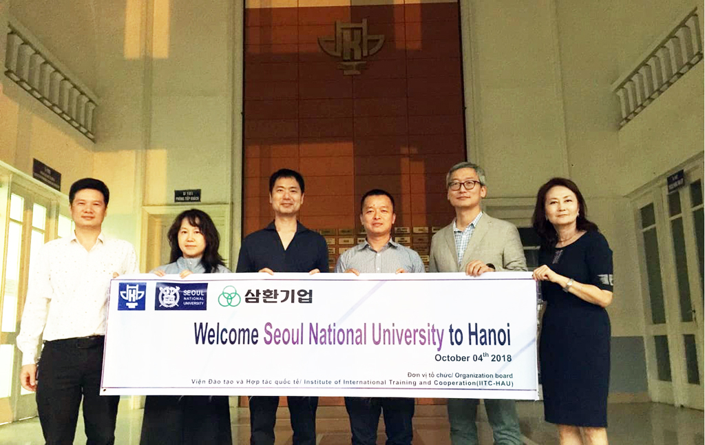 Giao lưu giữa Trường Đại học Kiến trúc Hà Nội và Trường Đại học Quốc gia Seoul, Hàn Quốc