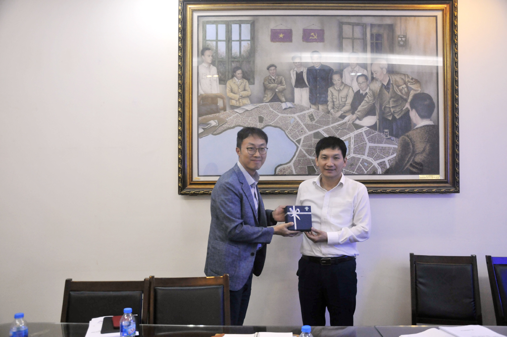 Trường Đại học Kiến trúc Hà Nội tiếp và làm việc với đại diện tập đoàn Jungdo Uit Hàn Quốc