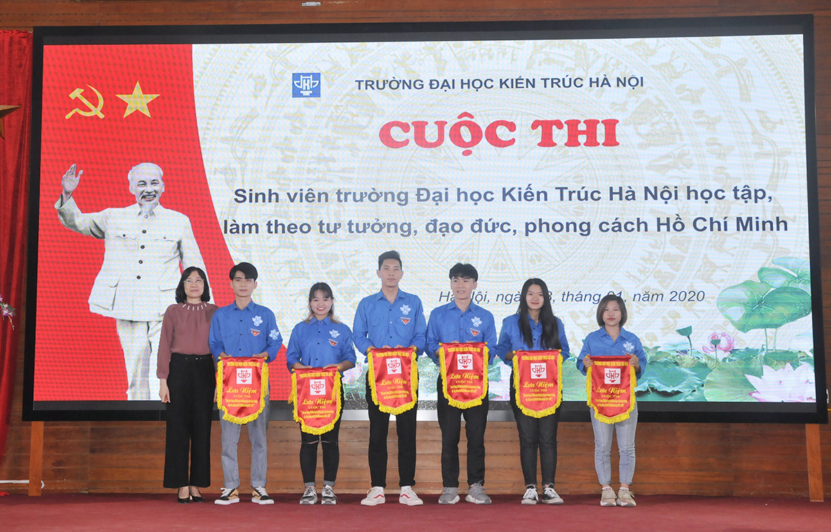 Cuộc thi “Sinh viên Trường Đại học Kiến trúc Hà Nội học tập, làm theo tư tưởng, đạo đức, phong cách Hồ Chí Minh” năm học 2019 - 2020