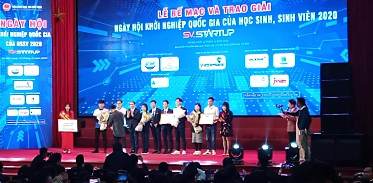 Dự án của sinh viên Trường Đại học Kiến trúc Hà Nội đạt giải  thưởng tại Cuộc thi Sinh viên với ý tưởng khởi nghiệp năm 2020