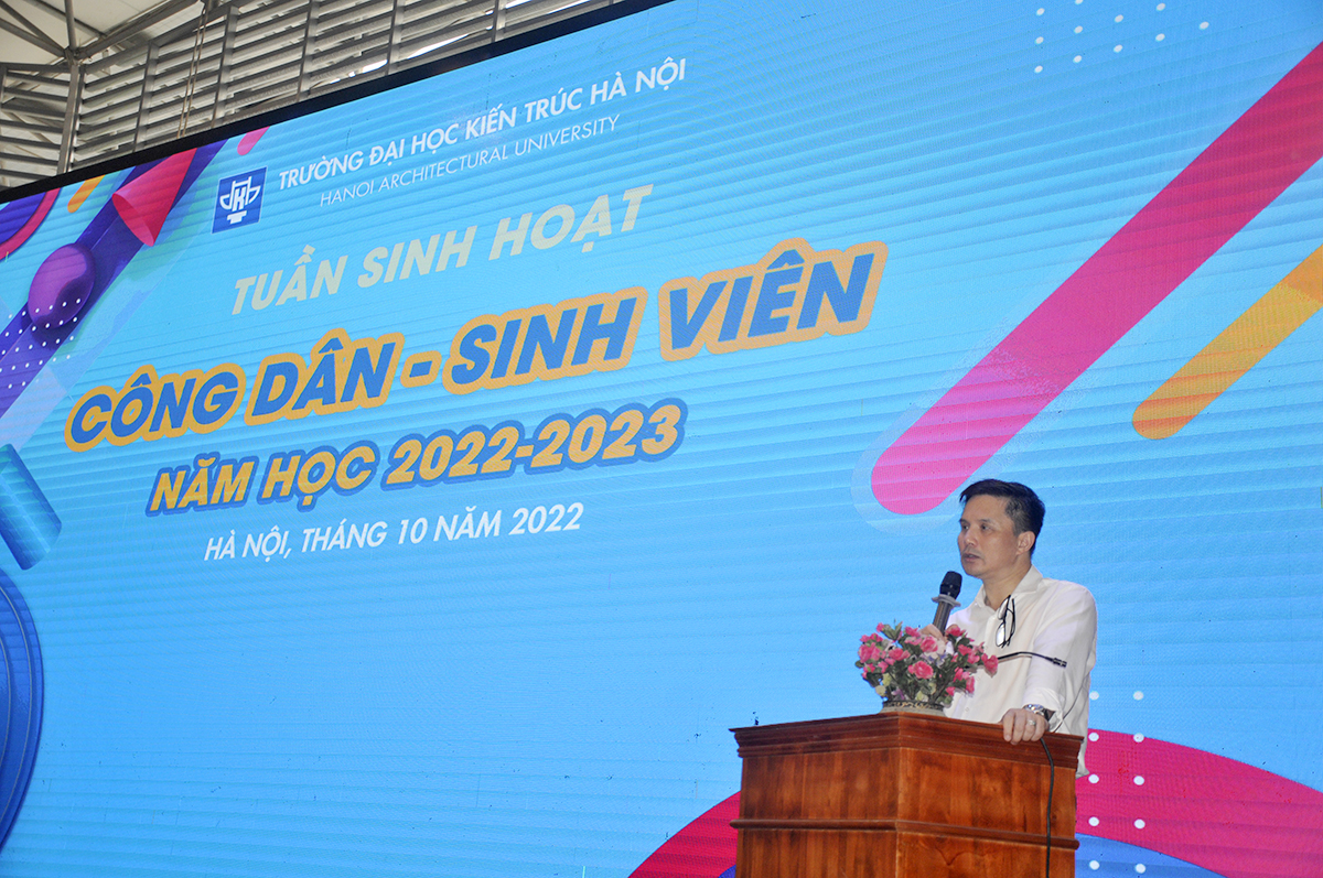 Khai mạc Tuần sinh hoạt Công dân - Sinh viên năm học 2022 - 2023