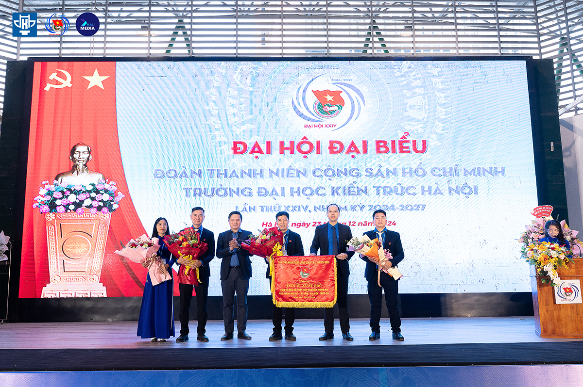 Tuổi trẻ Trường Đại học Kiến trúc Hà Nội tổ chức thành công Đại hội Đại biểu Đoàn TNCS Hồ Chí Minh lần thứ XXIV nhiệm kỳ 2024 - 2027