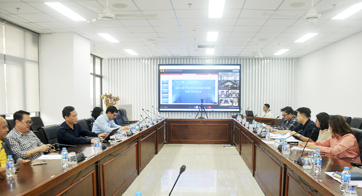 Khối thi đua 8 - Bộ Xây dựng tổ chức Hội nghị triển khai các nhiệm vụ trọng tâm công tác thi đua năm 2026