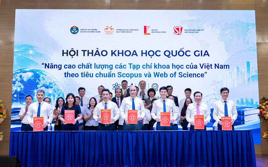 Trường Đại học Kiến trúc Hà Nội cam kết đẩy mạnh nâng cao chất lượng tạp chí khoa học theo chuẩn quốc tế