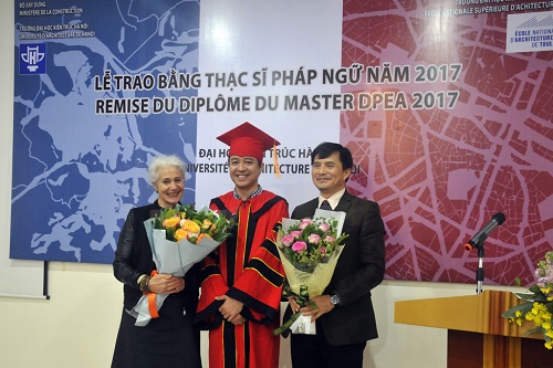 Lễ tốt nghiệp và trao bằng Thạc sĩ Pháp ngữ chuyên ngành 